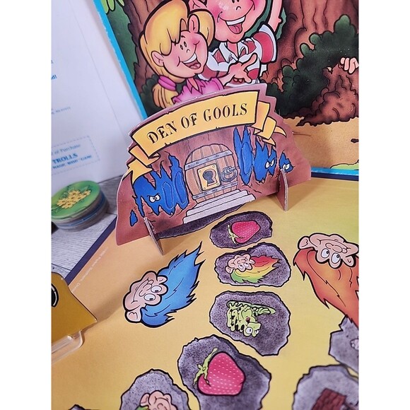 Vintage Trolls The Magic Wish Board Game Parker Brothers 1992 Treasure COMPLETE - Picture 8 of 12